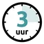 Stofdroog na 3 uur