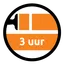 Overschilderbaar na 3 uur