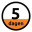 Uitgehard na 5 dagen