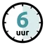 Stofdroog na 6 uur