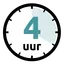 Kleefvrij na 4 uur