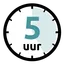 Kleefvrij na 5 uur