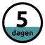 Uitgehard na 5 dagen
