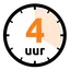 Droogtijd 4 uur