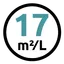 Rendement tot 17 m2 / liter