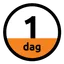 Uitgehard na 1 dag