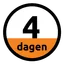 Uitgehard na 4 dagen
