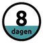 Uitgehard na 8 dagen