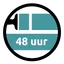 Overschilderbaar na 48 uur