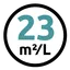 Rendement tot 23 m2 / liter