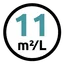 Rendement tot 11 m2 / liter