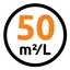 Rendement tot 50 m2 / liter