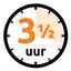 Kleefvrij na 3 uur 30 min