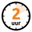 Kleefvrij na 2 uur