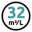 Rendement tot 32 m2 / liter