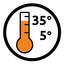 Verwerkingstemperatuur  5 - 35°C