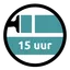 Overschilderbaar na 15 uur