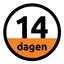 Uitgehard na 14 dagen