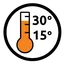 Verwerkingstemperatuur  15 - 30°C