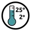 Verwerkingstemperatuur  2 - 25°C