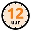 Stofdroog na 12 uur