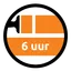 Overschilderbaar na 6 uur