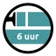 Overschilderbaar na 6 uur
