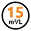 Rendement tot 15 m2 / liter