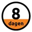 Uitgehard na 8 dagen