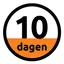 Uitgehard na 10 dagen