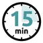 Stofdroog na 15 min