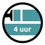 Overschilderbaar na 4 uur