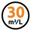 Rendement tot 30 m2 / liter